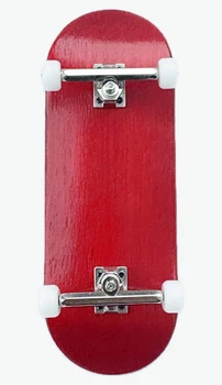 Фингерборд профессиональный Just Skate Red Silver 34mm