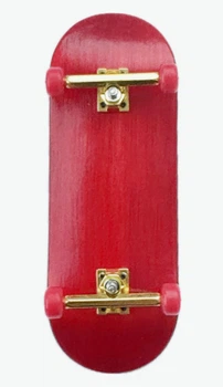 Фингерборд профессиональный Just Skate Red Gold 34mm