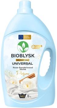 Гель для стирки BioBlysk Парфюмированный универсальный с ароматом Сандалового дерева и розы 5 л (4820285280920)