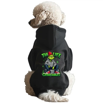 Худі для собак The life grinchmas Розмір XL Без утеплювача