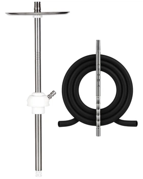 Шахта для кальяна Aroma Hookah Classic White Арома Хука 50 см нержавеющая сталь ⌀ 16 мм на уплотнителе с диффузором белая