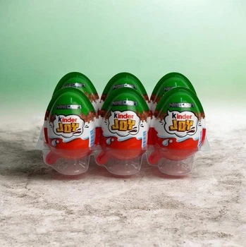 Шоколадні яйця Kinder Joy Minecraft 6 шт * 20 г