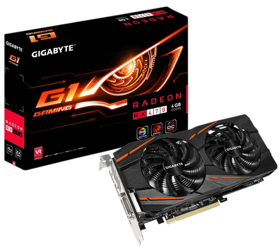 Відеокарта AMD Radeon RX 470 4GB Gigabyte G1 Gaming (GV-RX470G1 GAMING-4GD) Б/В