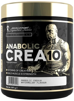 10 видов креатина Kevin Levrone Anabolic Crea 10 207g (Lemon Lime)