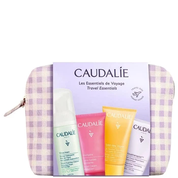 Набор миниатюр в фирменной косметичке Caudalie Summer travel edit