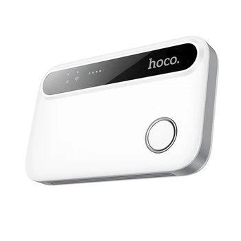 Модем бездротовий Hoco HI41 Mobile portable WiFi 4G LTE 150Mbps з акумулятором Білий