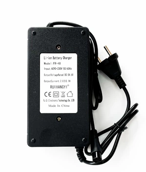 Зарядний пристрій для акумулятора електросамокату Kugoo M4 / M4 PRO 54.6V 2А, штекер GX16, 3pin