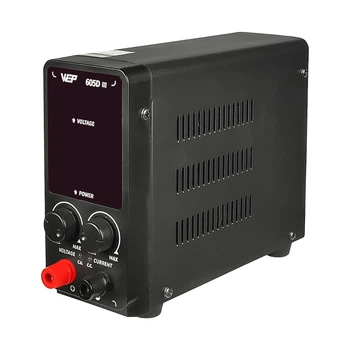 Лабораторный импульсный блок питания WEP 605D-III с цифровой индикацией 60V 5A для электроники и научных экспериментов