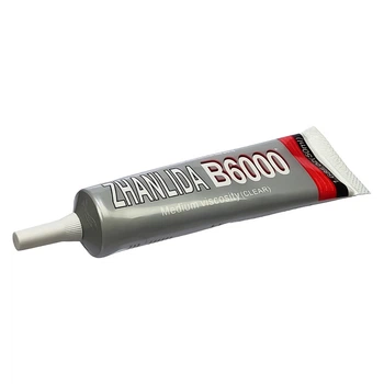 Клей силиконовый B-6000, прозрачный, 50ml, в тюбике с дозатором