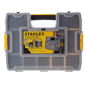 Органайзер STANLEY "Sort Master Junior" пластмасовий, 375х65х292мм, з перегородками. (1-97-483)