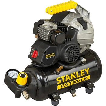 Компресор повітряний з ремінним приводом STANLEY FATMAX FMXCM0042E, продуктивність 222 л/хв, потужність 1.5 кВт, тис 8 Бар, об'єм