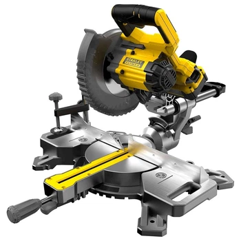 Пила торцювальна акумуляторна STANLEY FATMAX SFMCS701M1 18 В частота 3800 об/хв вага 10 кг (SFMCS701M1)