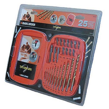 Набір 25 предм. BLACK+DECKER, біти,магнiтний утримувач. (A7065)