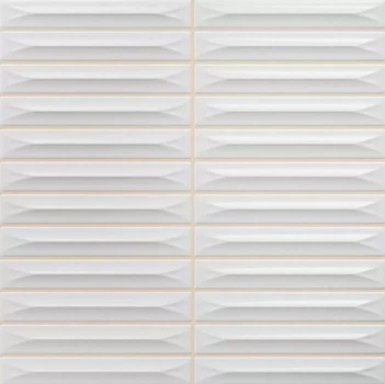 Плитка Ceramica Deseo Arrow White Brillo 1,5x10 20х20см