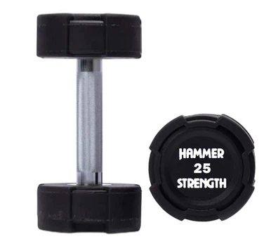 Гантель Hammer Strength 25 кг уретановая FF25TPU
