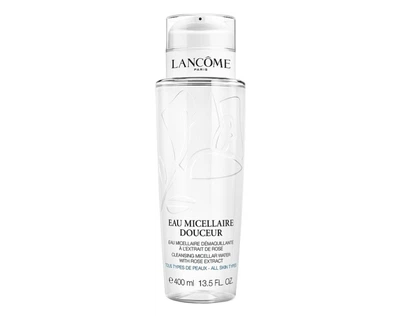 Мицеллярная очищающая вода для лица Lancome Eau Micellaire Douceur с ароматом розы, 400 мл.