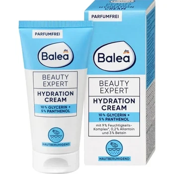 Денний зволожувальний крем Balea Beauty Expert 10% гліцерин + 5% пантенол, 50 мл