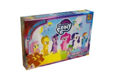 Пазлы "My little Pony: персонажи", 35 эл