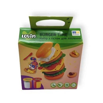 Набор теста для лепки "Burger Time"
