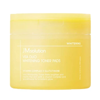 Пэды для лица JMsolution Vita Duo Whitening Toner Pads, 100шт