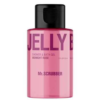 Гель для душа Mr.Scrubber Jelly Bubbles Midnight Rose 100 мл