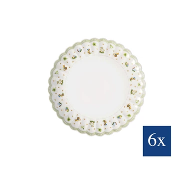 Набір тарілок для сніданку десерту Villeroy & Boch Easter Delight Ø22 см 6 шт порцеляна преміум-класу 1486762640