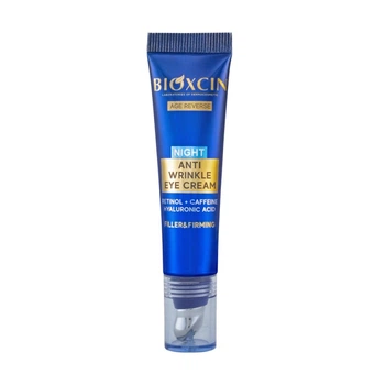Ночной крем для кожи вокруг глаз против морщин BIOXCIN, 15 мл