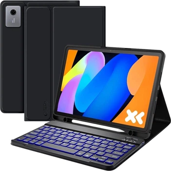 Etui z klawiaturą Tech-Protect SC Pen do Lenovo Idea Tab 11" 2nd gen TB-336 Black (5906302331932)