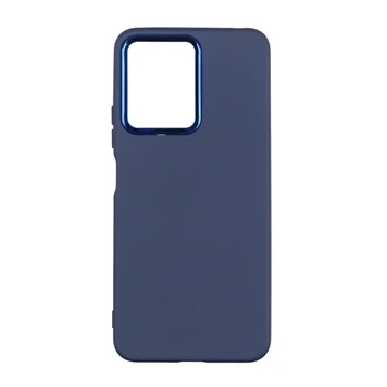 Чохол Premium Silicone Cover Metal frame (AA) для Xiaomi Redmi Note 12 Pro+ 5G 08.Dark Blue