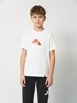 Подростковая футболка Adidas KA0536 170-176 см White (4068814071612)