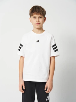 Детская футболка Adidas Future Icons 3 KC1965 122-128 см White (4068819892182)