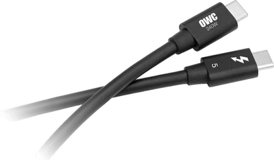 Кабель OWC Thunderbolt 5 – USB-C 0.8 м Black (810159621748)