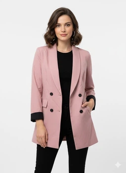 Жакет SHEIN L Розовый 34-0031