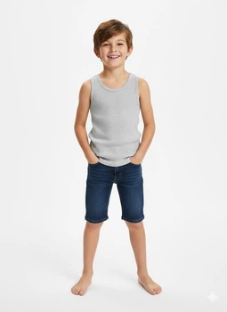 Майка H&M 98/104 Серый 1237524_сер