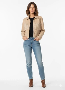 Жакет SHEIN XS Бежевий 34-0042