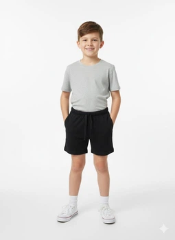 Шорты H&M 92 Серый 1186041