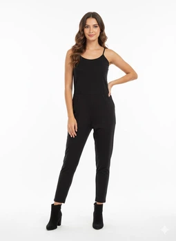 Комбинезон SHEIN 3XL Черный 31-0397