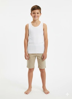 Майка H&M 134/140 Белый 1226341