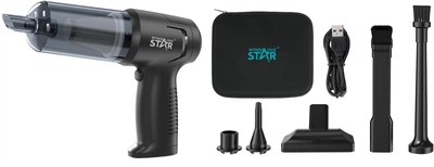Аккумуляторный автомобильный пылесос WINNINGSTAR ST-5048 3 в 1 Черный (WNNGS-ST-5048-BK)
