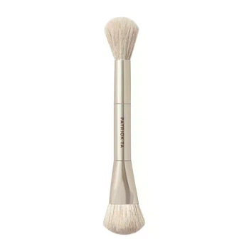 Двосторонній пензлик для рум'ян та бронзеру Patrick Ta Dual Ended Precision Blush Brush No.6