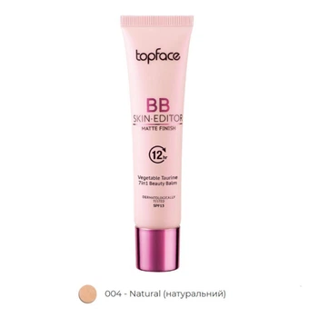 ВВ крем TopFace Skin Editor BB Matte Finish Beauty Balm PT462 [004], 30 мл