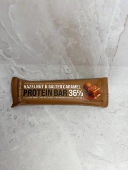 Протеиновый батончик со вкусом «Фундук-солона карамель» 36% протеина, HEALTHY SNACK 40 г