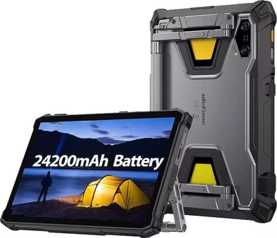 Планшет ULEFONE Armor Pad 5 Pro 5G 12/512GB LTE Black (+ ДЕРЖАТЕЛЬ - ХОЛДЕР)