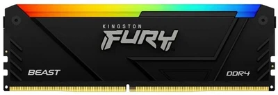 Kingston Пам'ять ПК Kingston DDR4 32GB KIT (16GBx2) 3200 FURY Beast RGB