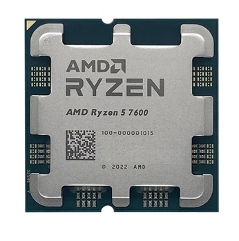 AMD Центральний процесор Ryzen 5 7600 6C/12T 3.8/5.1GHz Boost 32Mb Radeon Graphics AM5 65W w/o cooler TRAY