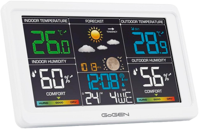 Stacja pogodowa GoGEN ME3350 White (GOG-ME3350)
