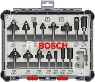 Набір комбінованих фрез Professional 6мм Bosch (hoz0013343)