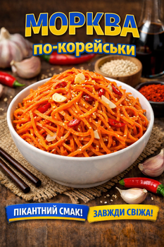 Морковь по-корейски 2 кг