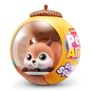 Інтерактивна іграшка PETS ALIVE S1 - БІЛОЧКА (коричневий)