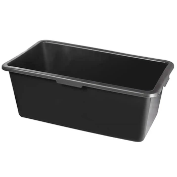 Емкость строительная прямоугольная Haisser 90045 80 л черная 79х48,5х30 см